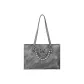 Phantom Butterfly Tote-Graphite Gray+Crossbody+Decorative Chain