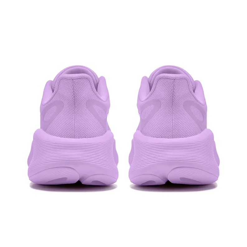 BMAI Expeditionary Pure Light Mixed EVA Physical Foam Low Top Running Shoes Women's Lilac-4