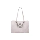 Phantom Butterfly Tote-Dry Rose+Crossbody+Decorative Chain