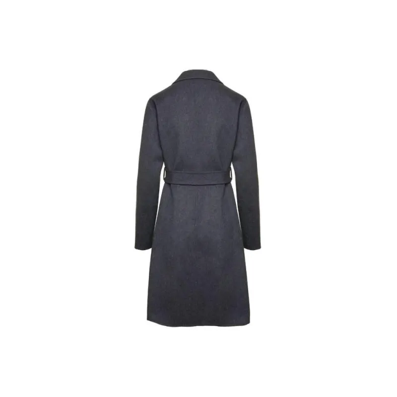THEORY Long Sleeved Belted Coat-1