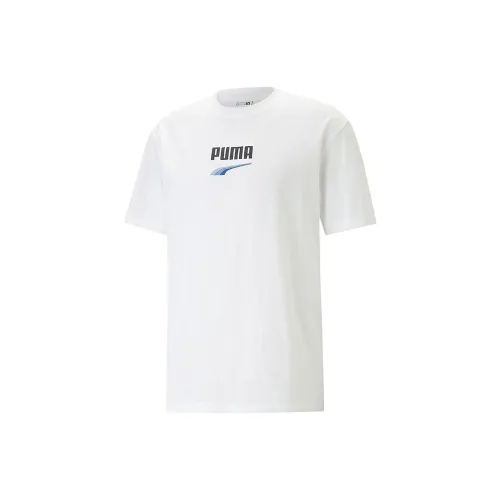 PUMA Downtown T-Shirts Men White