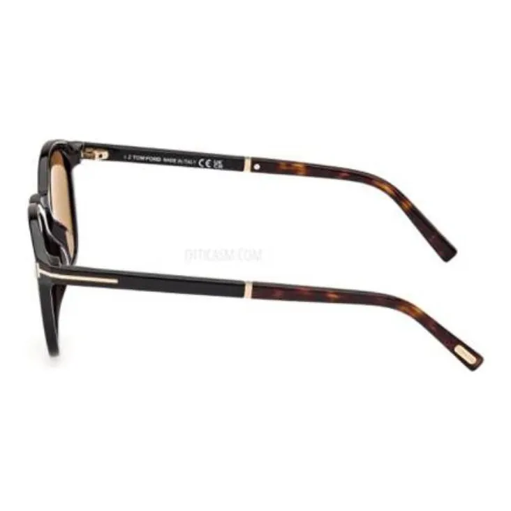 TOM FORD Round Frame Polarized Jason Sunglasses-2
