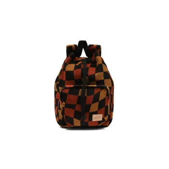 Vans Corduroy Cotton Polyester Backpack Regular Unisex Brown
