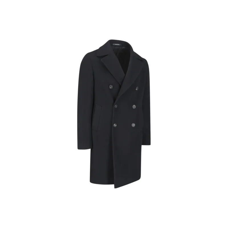 Tagliatore Arden Double Breasted Coat-2