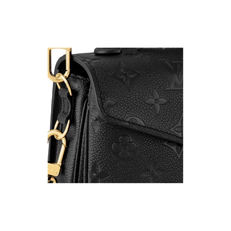 LOUIS VUITTON Pochette Métis East West Black-5