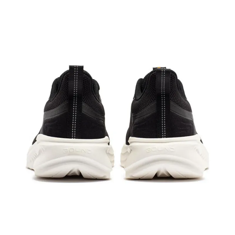 361° Anti Slip Wear Resistant Low Top Running Shoes Men's Obsidian Black Intense Orange-2