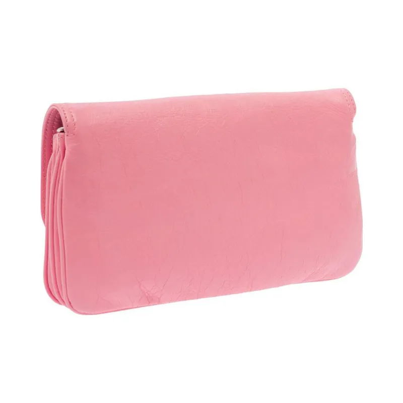 Balenciaga Calfskin Crossbody Bag, Shoulder Bag Women's Pink-1