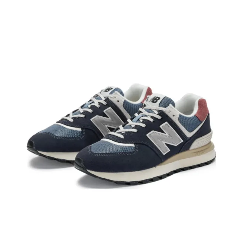 New Balance 574 Legacy Navy Grey Pink-2