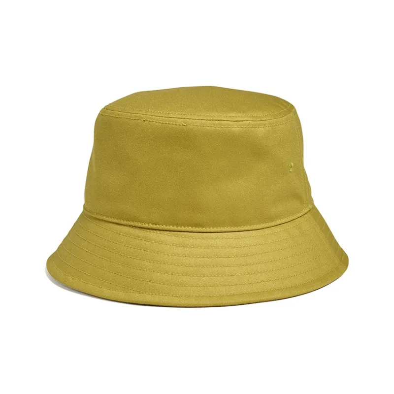 Y 3 Polyester Bucket Hats Unisex Yellow-1