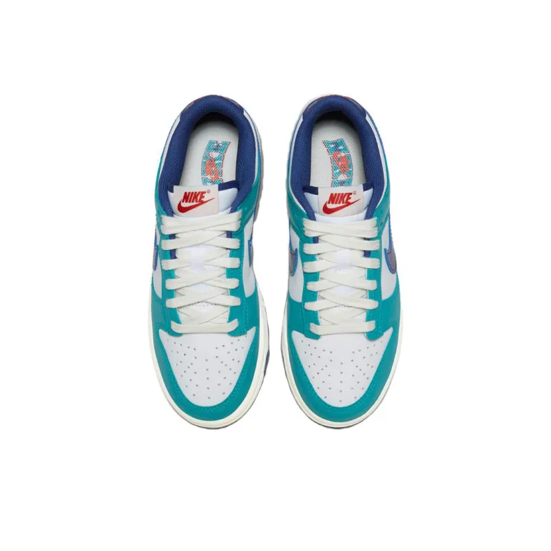 Nike Dunk Low Teal Nebula Deep Royal Women's-3
