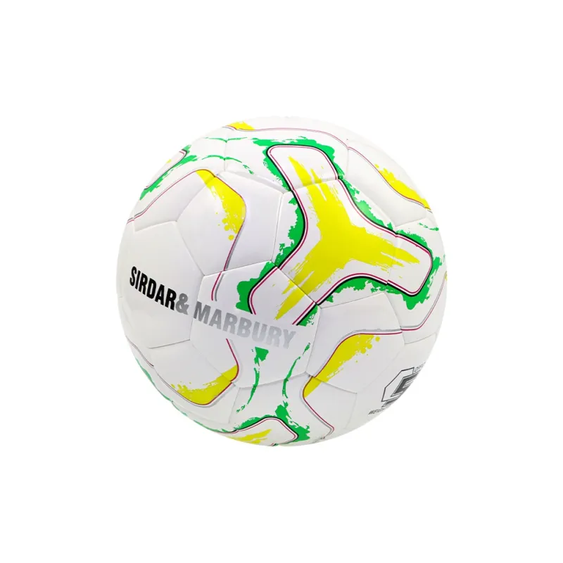 SIRDAR Size 4 5 Size Soccer PU Seamless Thermal bonding Unisex Yellow White-1