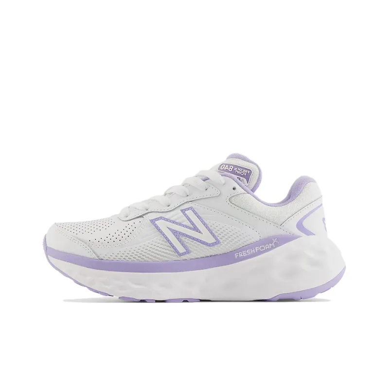 New Balance Fresh Foam 840F White Lilac Glo Women's-0