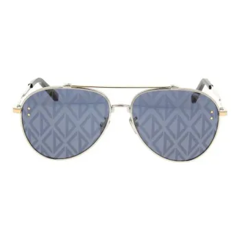 DIOR Metal Aviator Sunglasses Unisex Gold