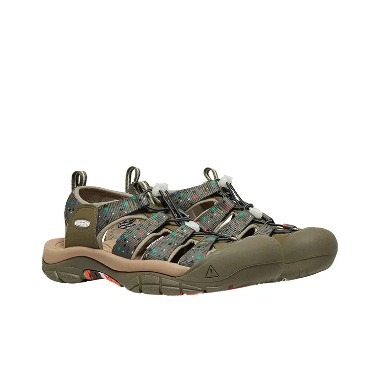 KEEN Newport Retro Breathable River Trekking Shoes Men's Printed Pattern Jasper-4