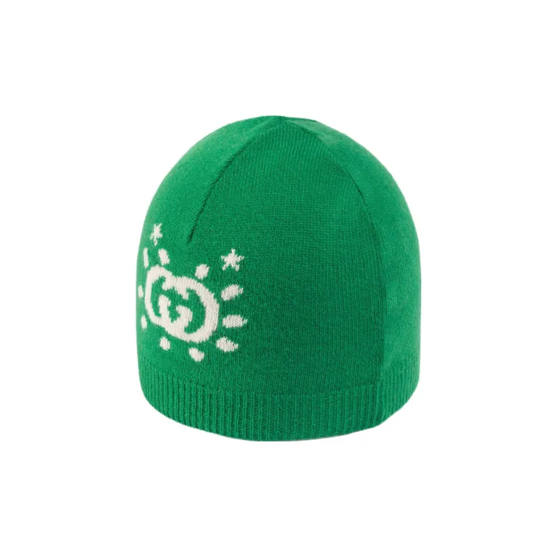GUCCI Logo Intarsia Beanie-0