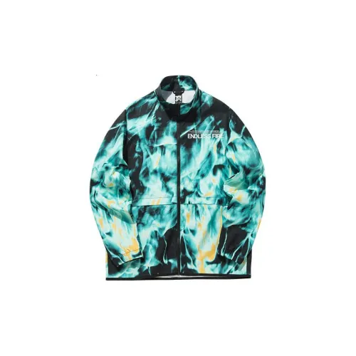 ANTA Basketball Collection Jackets Men Neon Turquoise