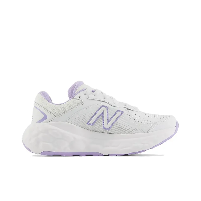 New Balance Fresh Foam 840F White Lilac Glo Women's-1