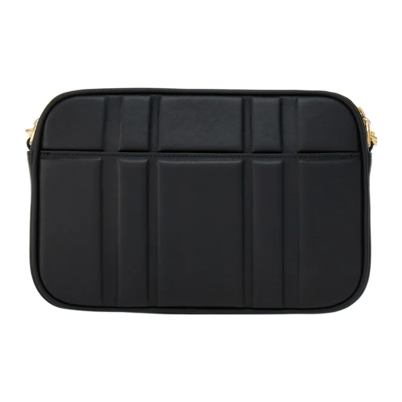 FERRAGAMO Cow Leather Camera Bag Shoulder Bag Crossbody Bag Medium Size Women's Black-2