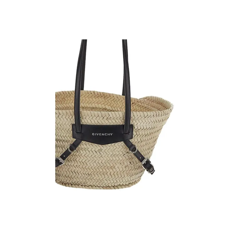 Givenchy Voyou Raffia Basket Bag, Handbag, Shoulder Bag Trumpets Women's-3