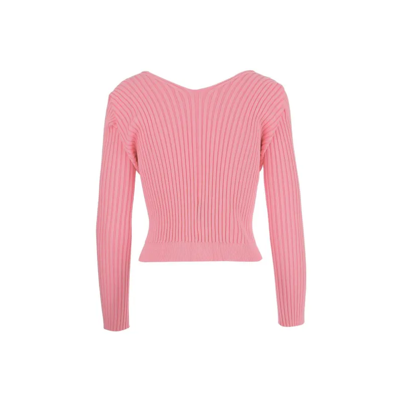 Jacquemus La Maille Pralu Longue 'Pink'-1
