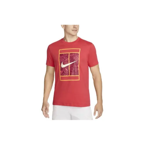 Nike T-Shirts Men Rail Red