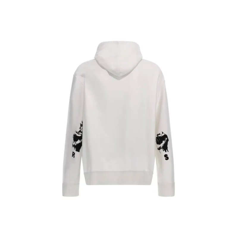 RAF SIMONS Logo-patch Zip-up Hoodie-1