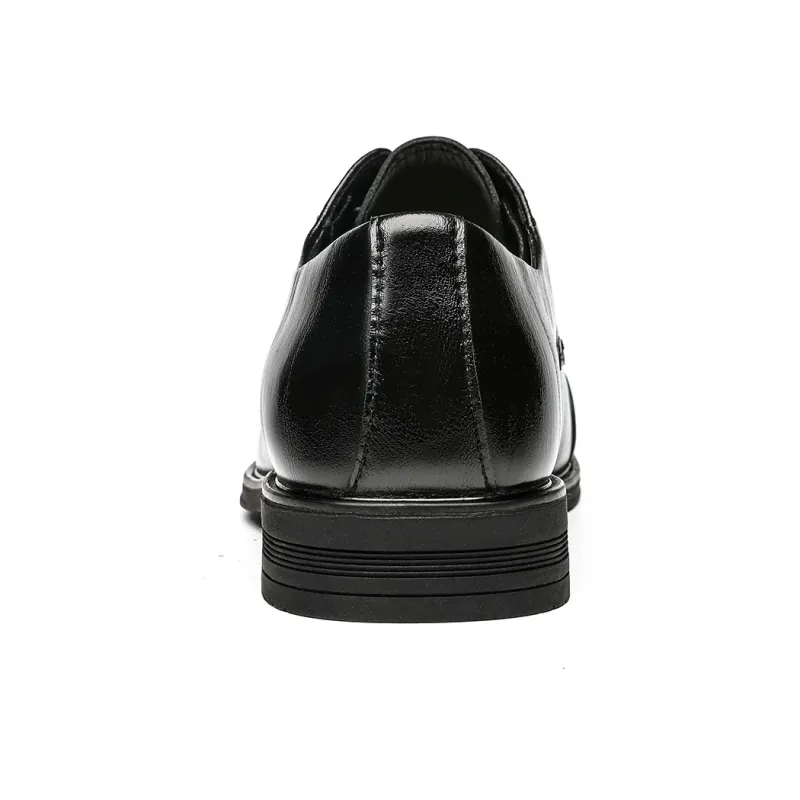 CHINT Dress Shoes Men Low Top Black-2