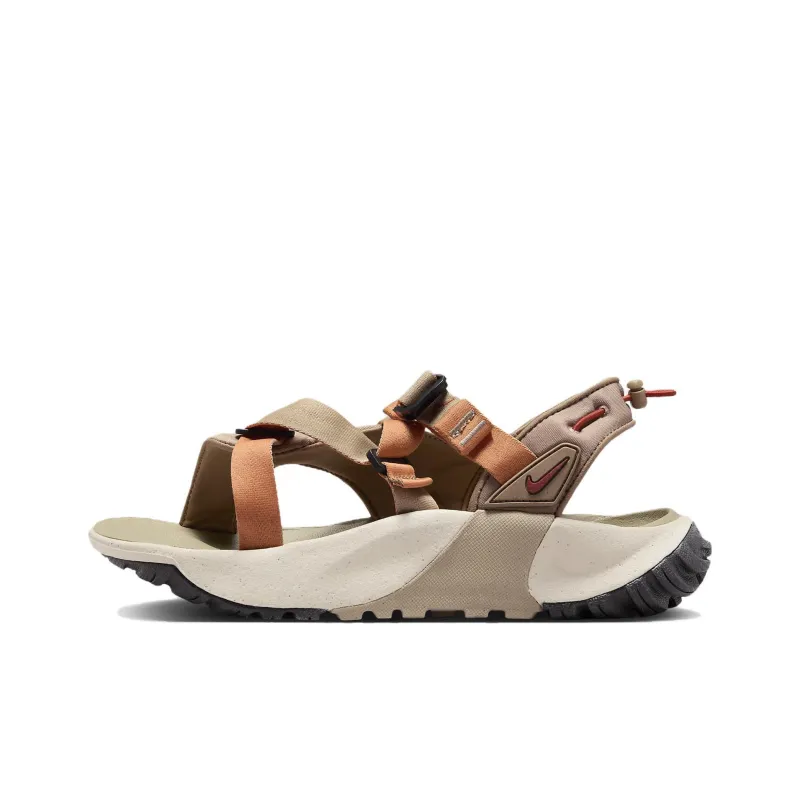 Nike Oneonta Next Nature Sandal 'Khaki Rugged Orange'-0