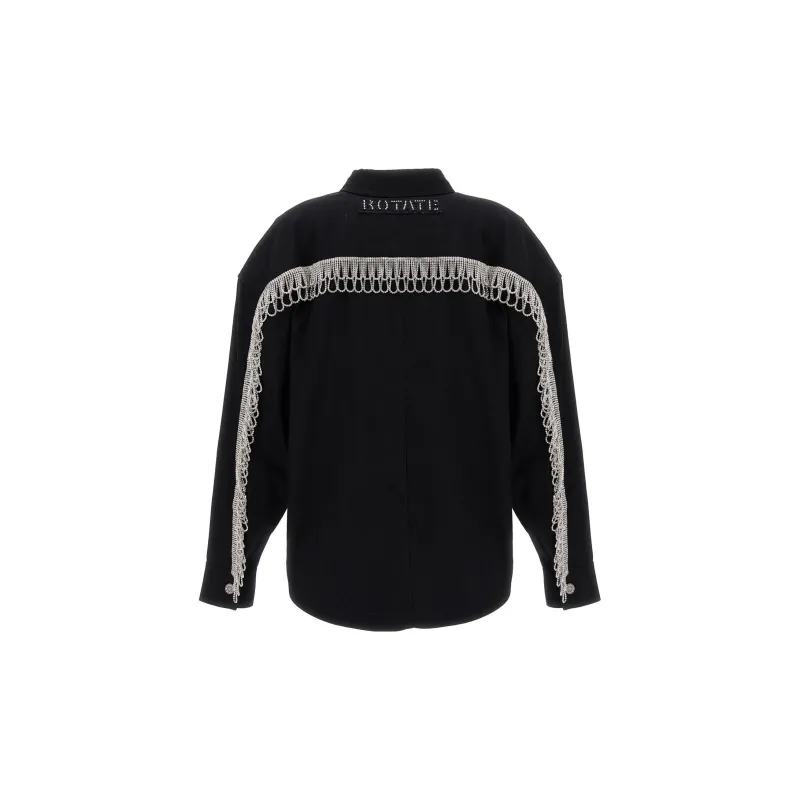 Rotate Embellished Buttoned Shirt-1