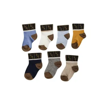 FENDI Colour Block Set Of Socks