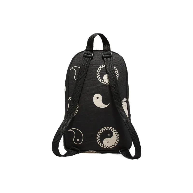 Vans Backpack Unisex Black White-2