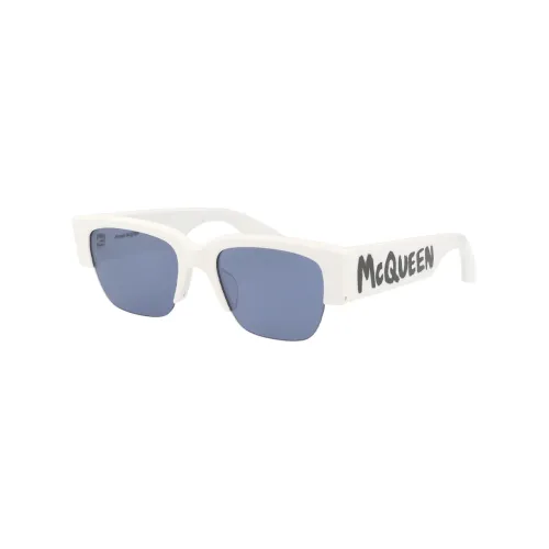 Alexander McQueen Sunglasses Unisex White