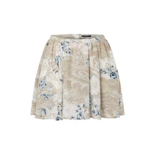 LOUIS VUITTON Casual Short Skirts Women's Beige