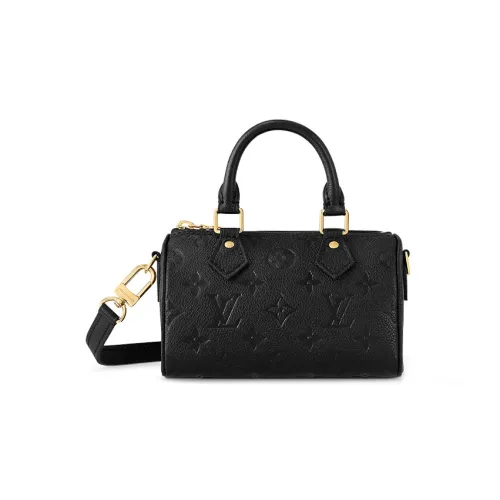 LOUIS VUITTON Speedy Nano Black