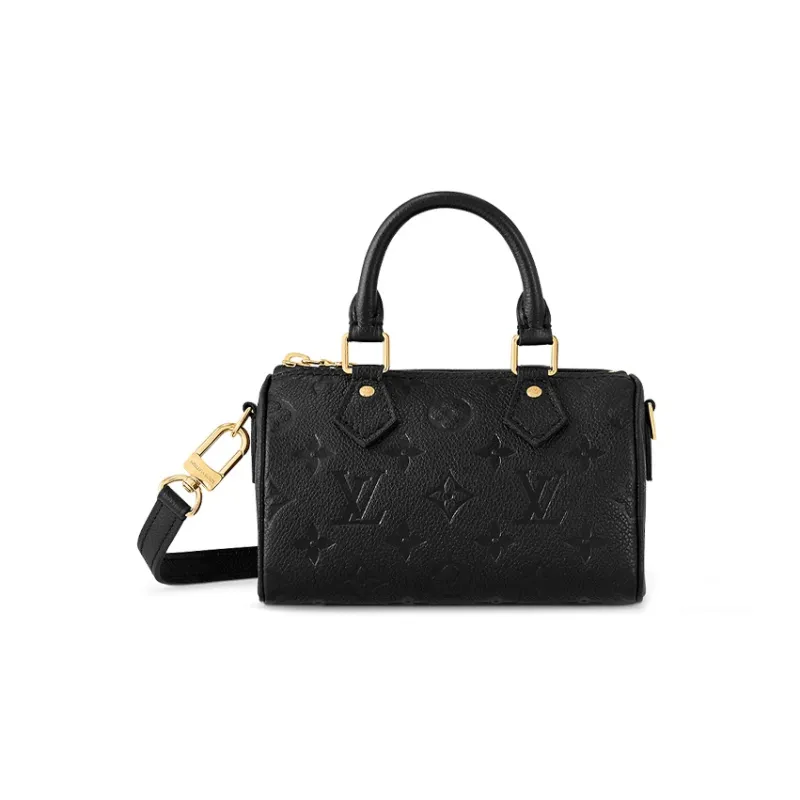 LOUIS VUITTON Speedy Nano Black-0