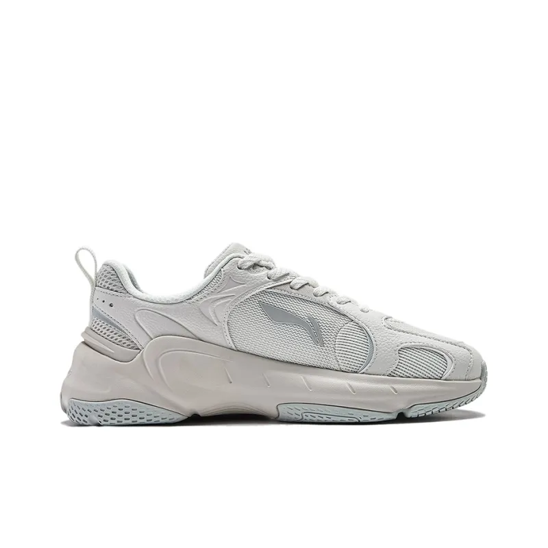 LiNing Low-Top Casual Shoes Women's Mist White-1