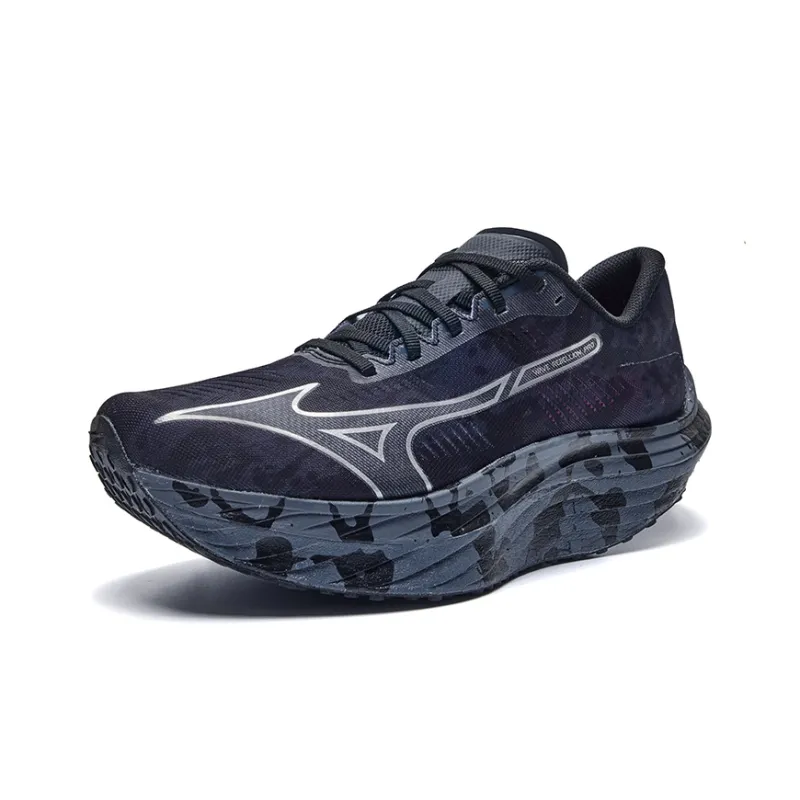 Mizuno Wave Rebellion Pro 'Black Grey Red'-2