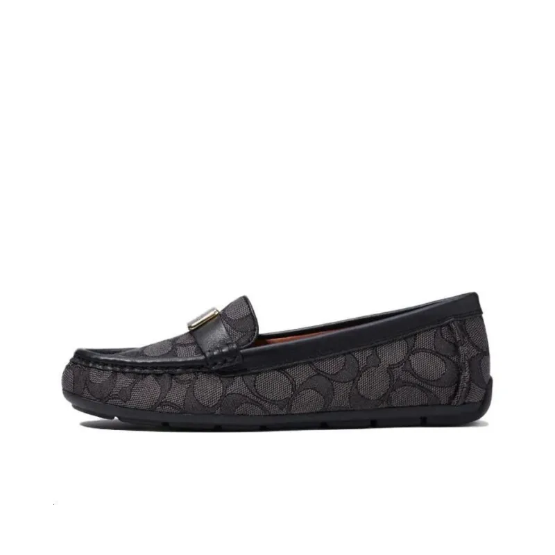 COACH Casual Single Shoes Women's Black-0