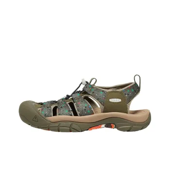 KEEN Newport Retro Breathable River Trekking Shoes Men's Printed Pattern Jasper
