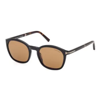 TOM FORD Round Frame Polarized Jason Sunglasses