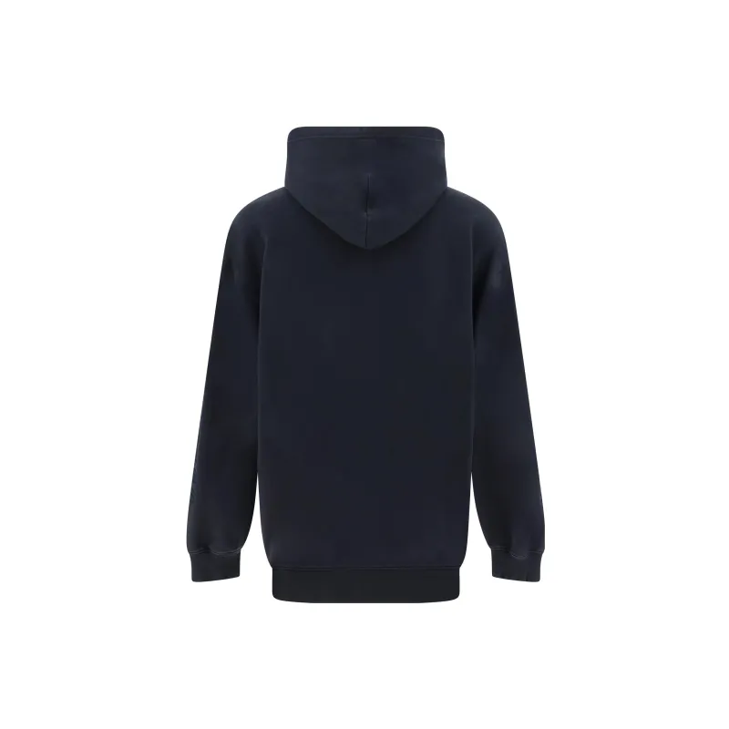 Balenciaga Bb Logo Long Sleeved Hoodie-1