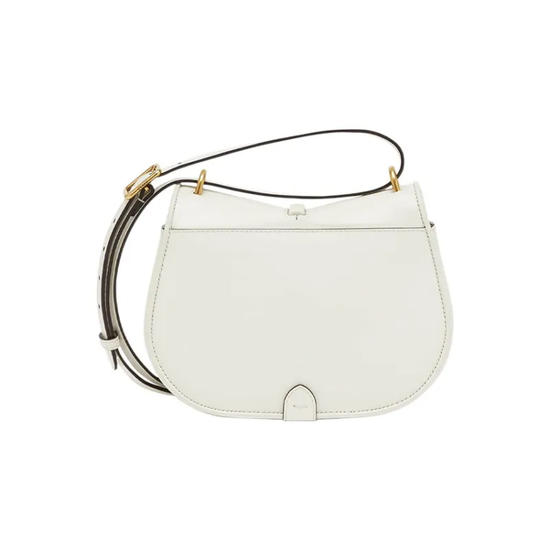 FENDI Calfskin Shoulder Bag, Crossbody Bag Mini Women's White-2