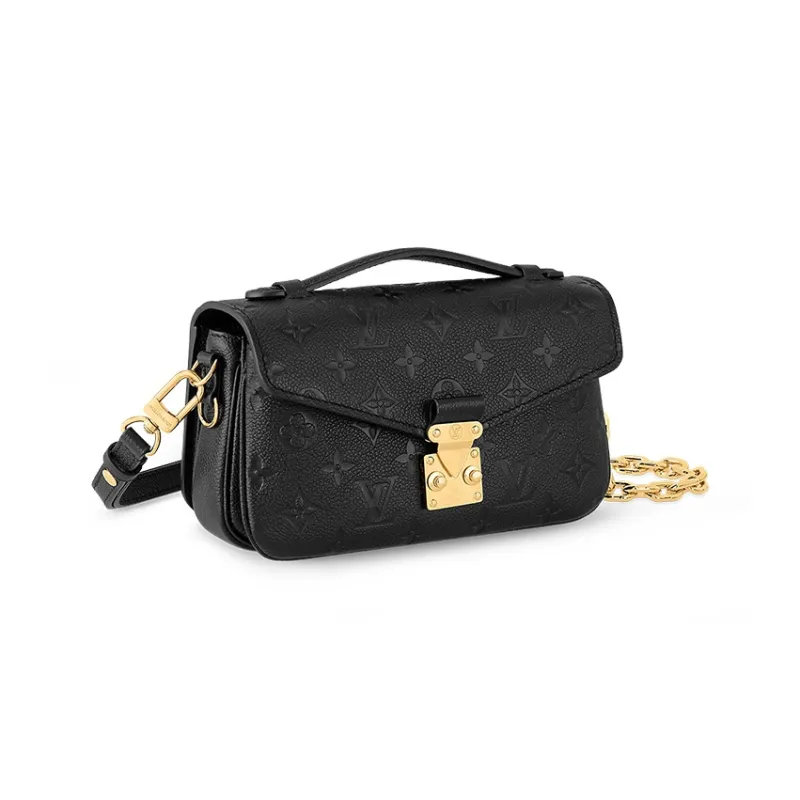 LOUIS VUITTON Pochette Métis East West Black-1