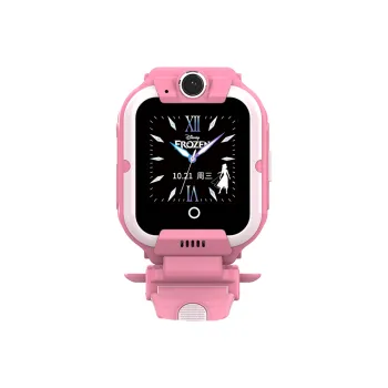 Disney Frozen Series Smart Movement Silicone Strap Watch Unisex Black Dial SF-54241