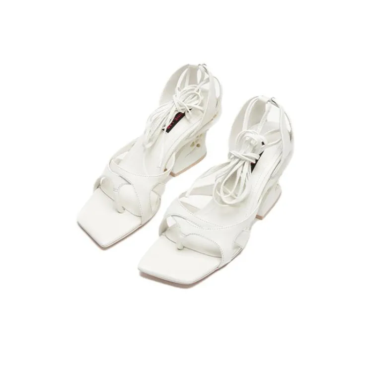 DAPHNE LAB Sugar free Series Slippers 6.3cm Women's-8