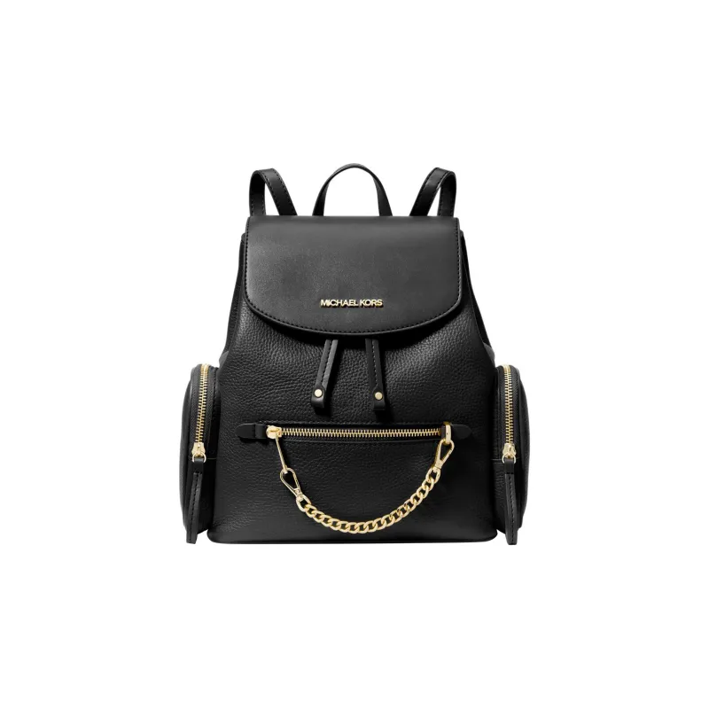 MICHAEL KORS Jet Set Medium Pebbled Leather Backpack-0