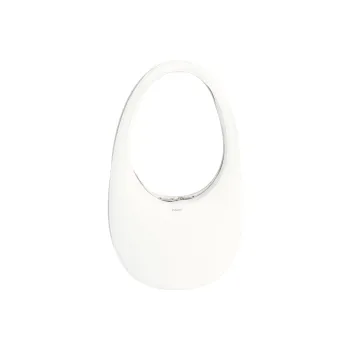 COPERNI Smooth Leather Handbag Shoulder Bag Women's White