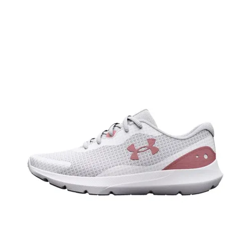 Under Armour Surge 3 Running Shoes Women's Low-Top Pink/White