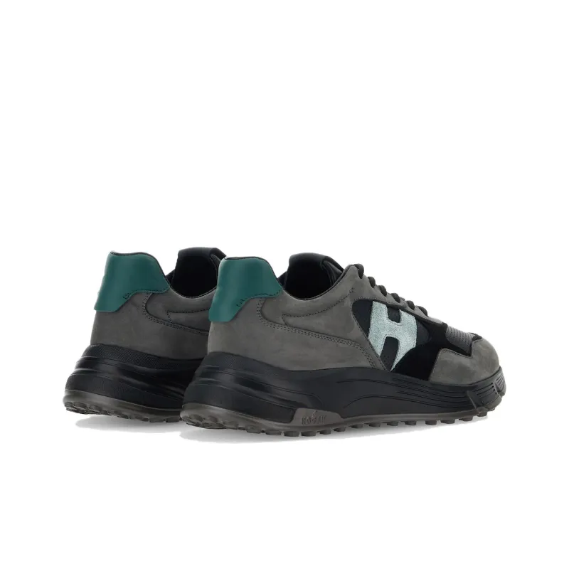 HOGAN Hyperlight Panelled Lace-Up Sneakers-3