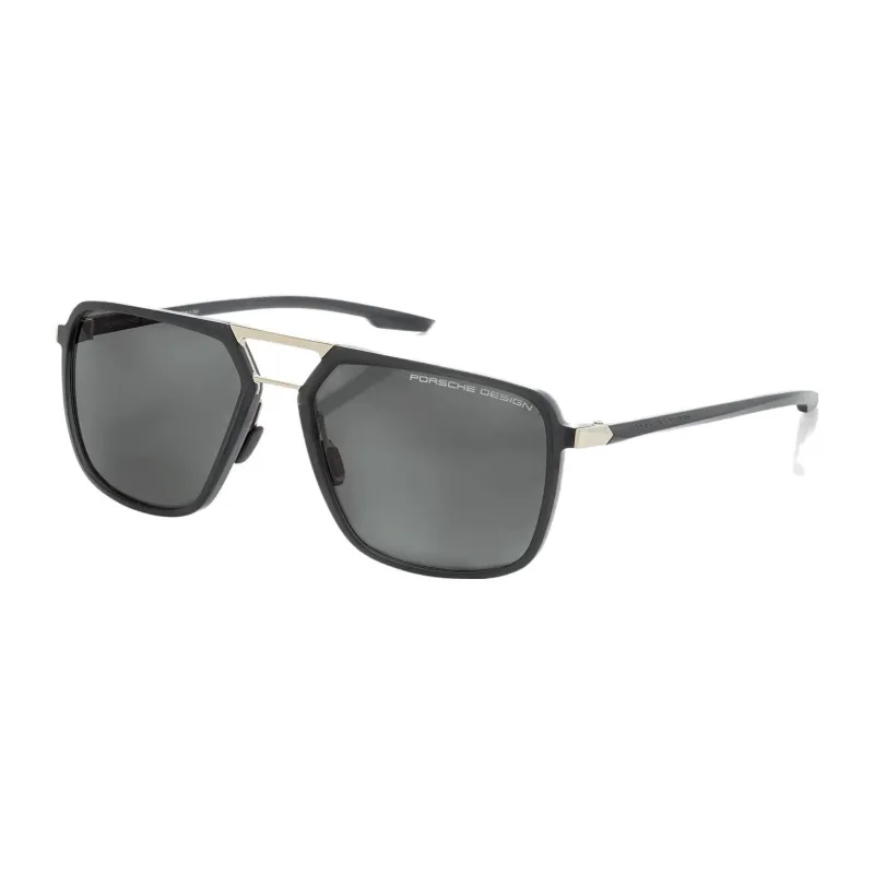 PORSCHE DESIGN Plate Frame Square Sunglasses Men's-3